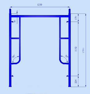 Alternative view of Khung giàn giáo H 1.53m
